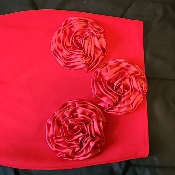 Red flower dress 😍 ♥️ ✨️ - Picture 3 of 11